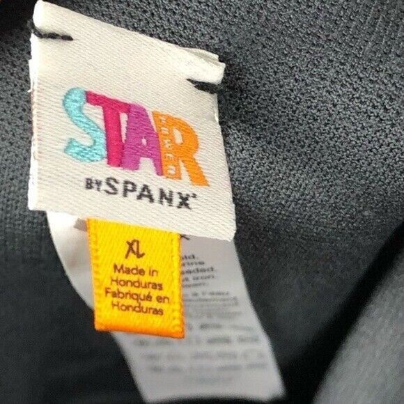 Spanx Star Black Cropped Seamless Leggings XL - Picture 4 of 4